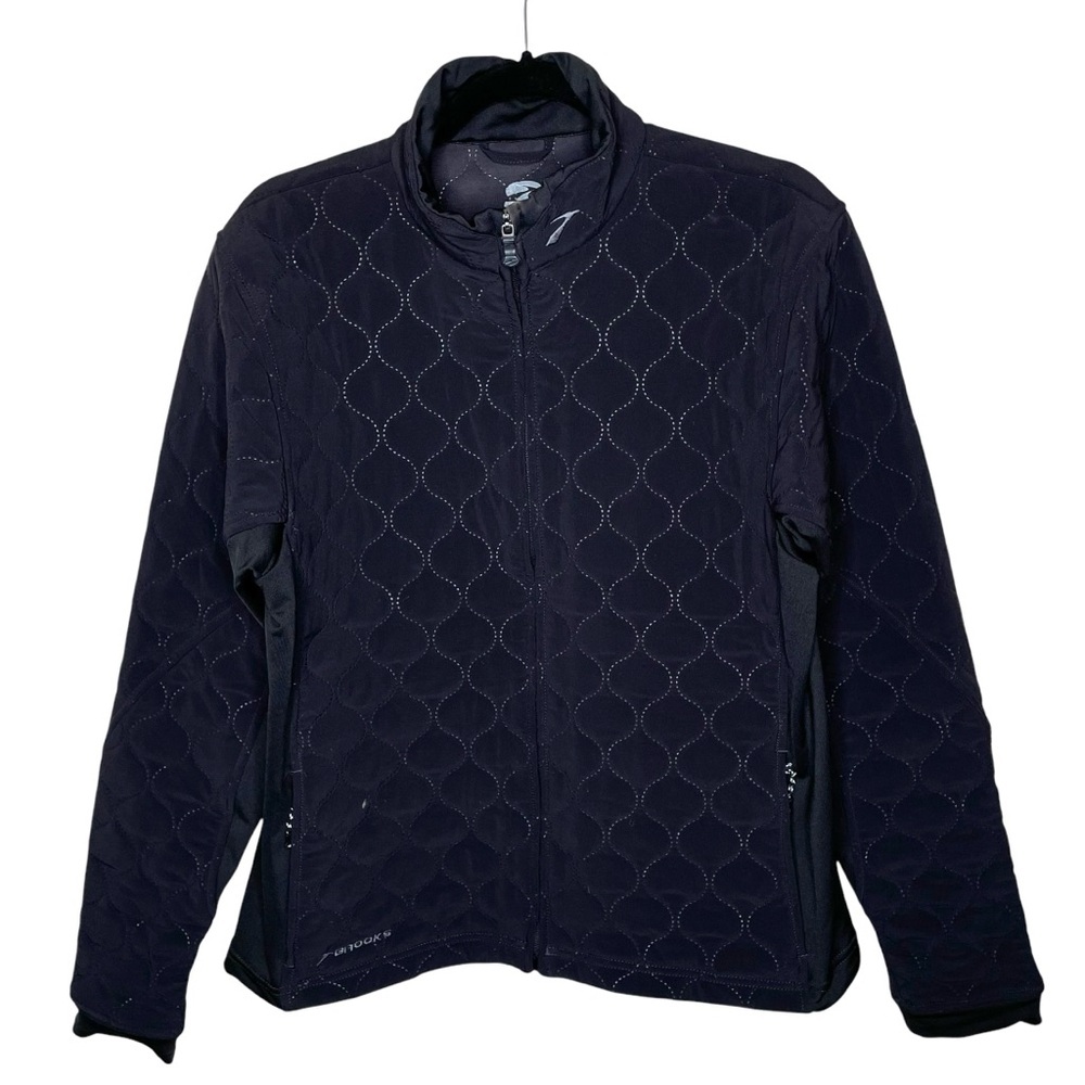 Brooks Women’s Shelter Technology‎ Hybrid Quilted Running Jacket Black XL
